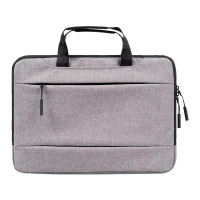 POFOKO Папка-сумка для MacBook Air / Pro 13" модель A300 Business Casual Polyester (светло-серый) 2664