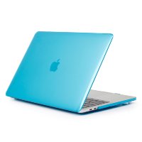 Чехол Macbook Pro 13 (A1706 / A1708 / A1989 / A2159 / A2338 / A2289 / A2251) (2016-2021) глянцевый (голубой) 0055