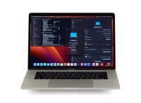 У/С Ноутбук Apple Macbook Pro 15 2017г Touch Bar (Производство 2018г) i7 2.8Ггц x4 / ОЗУ 16Гб / SSD 250Gb / Radeon Pro 555 2Гб Silver Б/У (Г30-Декабрь3-N11)