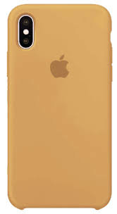 Чехол Silicone Case iPhone X / XS (горч) 0480