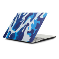 Чехол Macbook Pro 13 (A1706 / A1708 / A1989 / A2159) (2016-2021) Камуфляж (синий) 0053