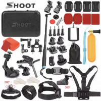 SHOOT 43в1 Набор креплений для экшн камер + сумка (XTK163) 2286