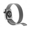 Ремешок Apple Watch 42mm / 44mm Миланская петля на магните (серебро) 1457 - Ремешок Apple Watch 42mm / 44mm Миланская петля на магните (серебро) 1457