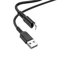 HOCO USB кабель lightning 8-pin X62 2.4A 1 метр (чёрный) 4191