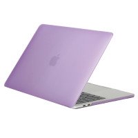 Чехол MacBook Pro 13 модель A1706 / A1708 / A1989 / A2159 / A2338 / A2289 / A2251 (2016-2022гг.) матовый (фиолетовый) 0052