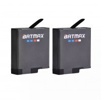(2 ШТ) BATMAX Набор АКБ аккумулятор для экшн камеры GoPro HERO 5 / 6 / 7 / 8 (3.85V 1680mAh Li-ion 6.4Wh) 37233