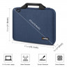 HAWEEL Cумка + плечо для MacBook Pro / Air 15&quot;-16&quot; модель HWL2169 (синий) 1354 - HAWEEL Cумка + плечо для MacBook Pro / Air 15"-16" модель HWL2169 (синий) 1354