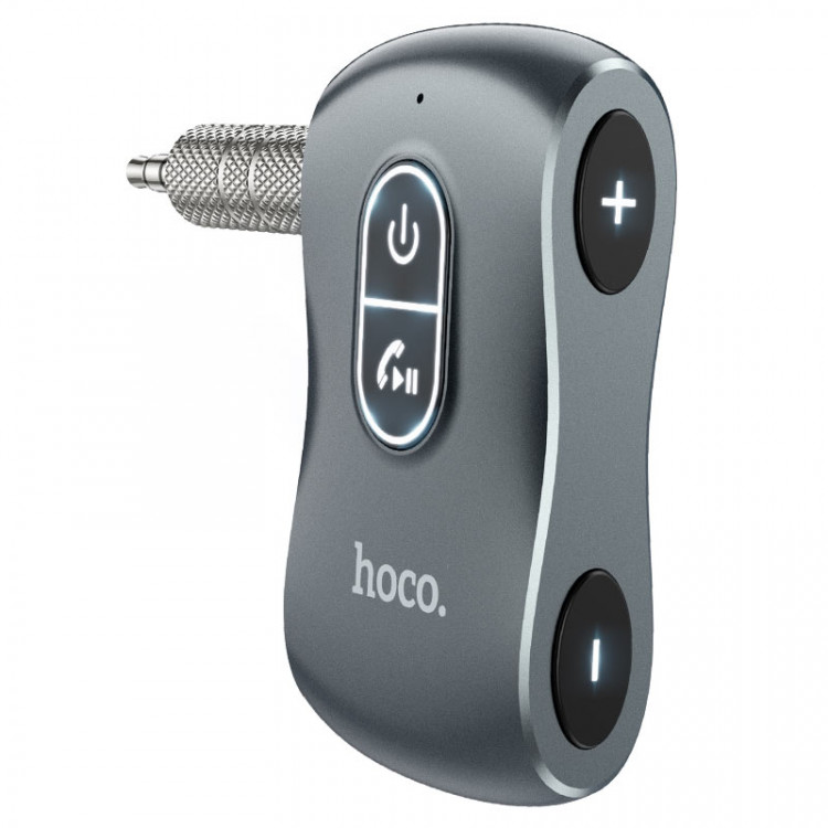 HOCO Беспроводной Ресивер адаптер E73 Bluetooth AUX + micro SD в авто (Г30-1467)