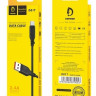 DENMEN USB кабель Type-C D01T 2.4A, длина 1 метр (чёрный) 8101 - DENMEN USB кабель Type-C D01T 2.4A, длина 1 метр (чёрный) 8101