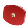 ACTION PRO Алюминиевая плоская пластина с отверстием 1/4 (красный) 4104 - ACTION PRO Алюминиевая плоская пластина с отверстием 1/4 (красный) 4104
