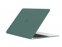 Чехол MacBook Pro 14.2 модель A2442 / A2779 / A2918 / A2992 (2021-2023гг.) матовый (тёмно-зелёный) 4095