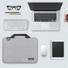 HAWEEL Cумка + плечо для MacBook Pro / Air 15&quot;-16&quot; модель HWL2169 (серый) 1354 - HAWEEL Cумка + плечо для MacBook Pro / Air 15"-16" модель HWL2169 (серый) 1354