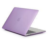 Чехол Macbook Pro 15 (A1707 / A1990) (2016-2018) матовый (фиолетовый) 0065
