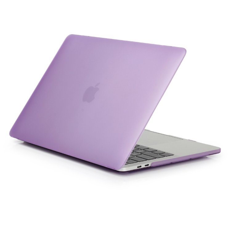 Чехол MacBook Pro 15 модель A1707 / A1990 (2016-2019) матовый (фиолетовый) 0065