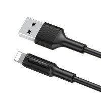 BOROFONE USB кабель 8-pin BX1 2A, 1метр (чёрный) 3061