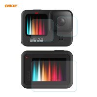 ENKAY Набор защитных стёкл для экшн камеры GoPro Hero 9 (стекла 3шт) YA0012745