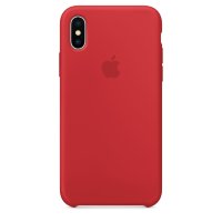 Чехол Silicone Case iPhone X / XS (красный) 6752