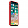Чехол Silicone Case iPhone X / XS (красный) 6752 - Чехол Silicone Case iPhone X / XS (красный) 6752
