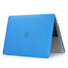 Чехол MacBook Pro 15 модель A1707 / A1990 (2016-2019) матовый (синий) 0065 - Чехол MacBook Pro 15 модель A1707 / A1990 (2016-2019) матовый (синий) 0065