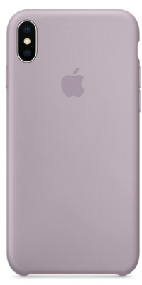 Чехол Silicone Case iPhone X / XS (лаванда) 9401