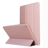 Чехол для iPad 10.2 / 10.2 (2020) Smart Case кожа + TPU (розовое золото) 129401