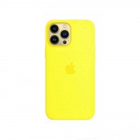 Чехол Silicone Case iPhone 13 Pro Max (жёлтый) 30177