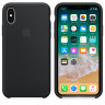 Чехол Silicone Case iPhone X / XS (чёрный) 6776 - Чехол Silicone Case iPhone X / XS (чёрный) 6776