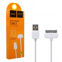 HOCO USB кабель 30-pin X1, длина 1метр (белый) 9917