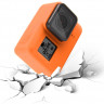 PULUZ Силиконовый кейс GoPro 5 / 6 / 7 + защита линзы (оранжевый) PU189E - PULUZ Силиконовый кейс GoPro 5 / 6 / 7 + защита линзы (оранжевый) PU189E