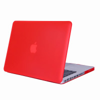 Чехол MacBook Pro 15 модель A1286 (2008-2012гг.) матовый (красный) 0019