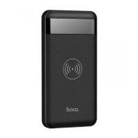 HOCO Внешний аккумулятор Power Bank J11 Qi 10000mAh 2.1A (чёрный) 2102