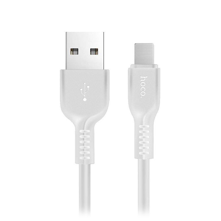 HOCO USB кабель Type-C X20 3A, длина: 1 метр (белый) 8846