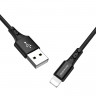 BOROFONE USB кабель 8-pin BX20 2A, длина: 1 метр (чёрный) 7073 - BOROFONE USB кабель 8-pin BX20 2A, длина: 1 метр (чёрный) 7073
