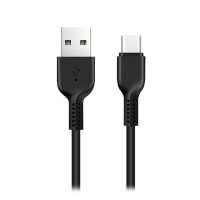 HOCO USB кабель Type-C X20 2.4A 1м (чёрный) 8846