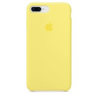 Чехол Silicone Case iPhone 7 Plus / 8 Plus (лимон) 6017