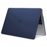 Чехол для MacBook Pro 16 модель A2141 (2019г.) матовый (тёмно-синий) 00181901 - Чехол для MacBook Pro 16 модель A2141 (2019г.) матовый (тёмно-синий) 00181901