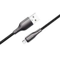 BOROFONE USB кабель 8-pin BX45 2.4A, 1 метр (чёрный) 6798