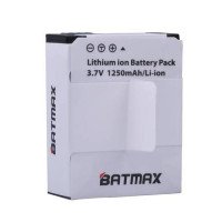 BATMAX АКБ сменный аккумулятор AHDBT-301/302 для GoPro Hero 3 / 3+ 3.7V 1250mAh Li-ion (белый) 23588