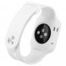 Baseus Ремешок Apple Watch 38mm / 40mm Противоударный силиконовый с кейсом (белый) 2594 - Baseus Ремешок Apple Watch 38mm / 40mm Противоударный силиконовый с кейсом (белый) 2594