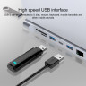 BRONKA Хаб Type-C 12в1 (USB 3.0 x3 / SD-TF Card x2 / USB-C x2 / RJ45 x1 / HDMI x2 / 3.5mm x1 / VGA x1) Г90-52526 - BRONKA Хаб Type-C 12в1 (USB 3.0 x3 / SD-TF Card x2 / USB-C x2 / RJ45 x1 / HDMI x2 / 3.5mm x1 / VGA x1) Г90-52526