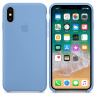 Чехол Silicone Case iPhone X / XS (светло-синий) 40565 - Чехол Silicone Case iPhone X / XS (светло-синий) 40565