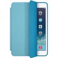 Чехол для iPad Air / 2017 / 2018 Smart Case серии Apple кожаный (голубой) 4777
