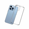 Чехол для iPhone 13 Pro силиконовый усиленный с защитой для камеры (прозрачный) 29238 - Чехол для iPhone 13 Pro силиконовый усиленный с защитой для камеры (прозрачный) 29238