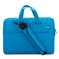 POFOKO Папка-сумка + плечо для MacBook Air / Pro 11" - 12" (голубой) 1444