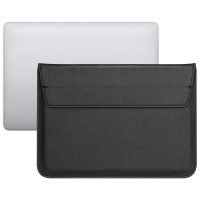 Чехол-конверт для MacBook 13" горизонтальный PU кожа серии Envelope (чёрный) 870002