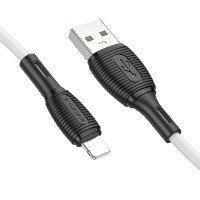 BOROFONE USB кабель lightning 8-pin BX86 2.4A, 1 метр (белый) 2126