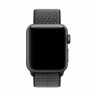 Ремешок Apple Watch 38mm / 40mm / 41mm нейлон на липучке (серый) 5502 - Ремешок Apple Watch 38mm / 40mm / 41mm нейлон на липучке (серый) 5502