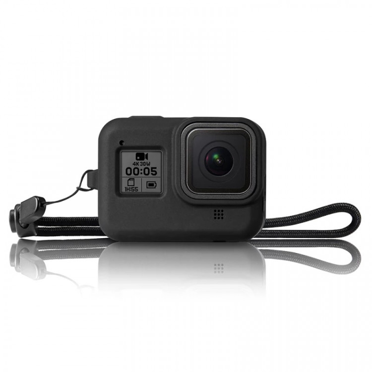 SHOOT Чехол силиконовый для GoPro 8 (цвет чёрный) модель XTGP549-B (9231)