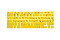 Силиконовая накладка на клавиатуру MacBook 13 / 15 (до 2016 г.) EU / USA (жёлтый) 3690
