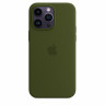 Чехол Silicone Case iPhone 14 Pro Max (хаки) 1603 - Чехол Silicone Case iPhone 14 Pro Max (хаки) 1603